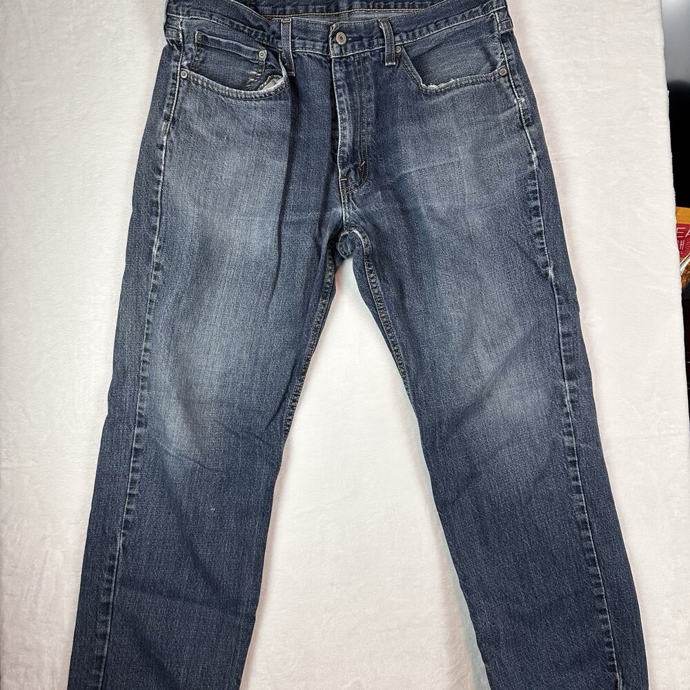 Levi’s 559 Relaxed Straight Men’s Jeans 36x30 Medium Wash 100% Cotton Denim